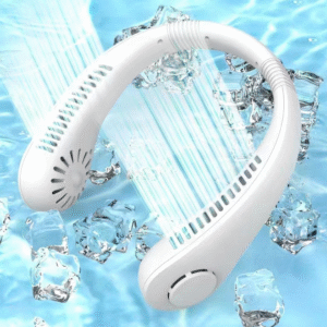 Portable Neck Hanging Bladeless Fan USB Rechargeable Silent Strong Wind Outdoor Sport Fan