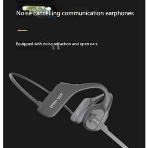 OPENEAR Air X3 Open-Ear Bluetooth Headset with ENC Noise Reduction, Waterproof Sports Wireless Earphones for Business Calls and Driving