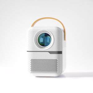 P10 Portable Smart Android Projector 1080P HD Home Theater WiFi Mini Projector with Wireless Screen Mirroring and 180 ANSI Lumens for Indoor & Outdoor Use