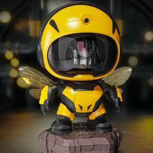 Bee Aurora Projection Lamp with Bluetooth Speaker | Remote Control Colorful Light | Creative Gift Night Light for Home Decoration