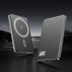 Ultra-Thin Magnetic Wireless Power Bank 20W Fast Charging –10000mAh Aluminum Alloy Portable Charger