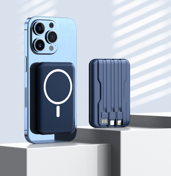 Mini 20000mAh Wireless Fast Charging Power Bank Portable PD Charger for iPhone and Android